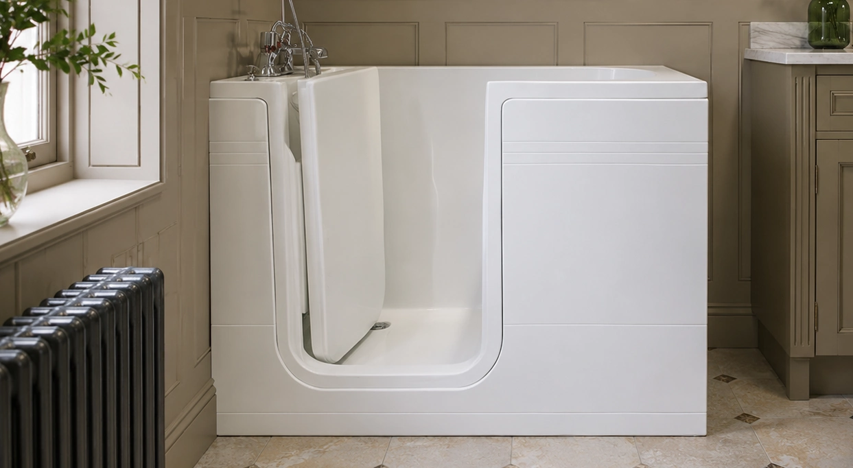 Push-button controls for the Victoria Bath Lift